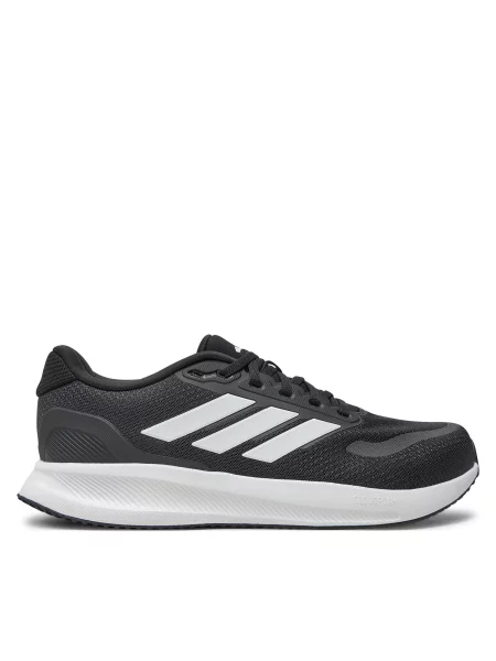 Широкие кроссовки для бега Adidas для бега черные
