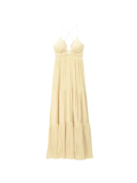 Rochie plisată Ba&sh plisat de costum