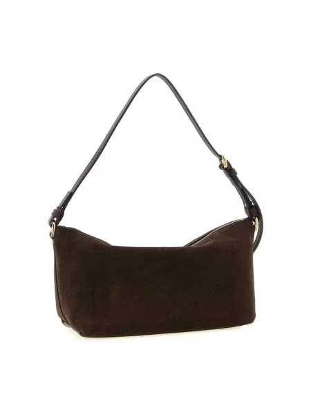 Torebka Furla zamszowa brązowa