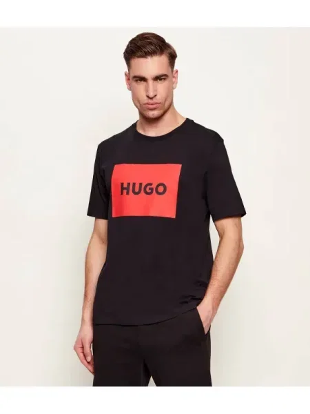 HUGO Tricou negru