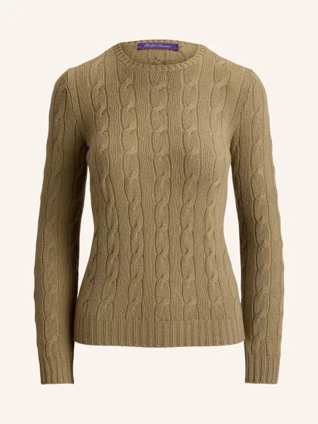 Ralph Lauren Collection Kašmírový Svetr světle hnědá