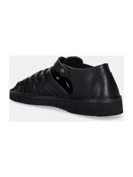 Fracap sandały skórzane Sandals czarny
