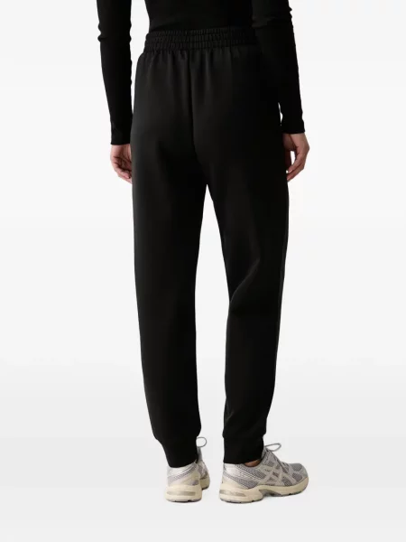 Pantaloni sport Lacoste conici negru