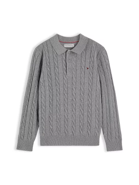 TOMMY HILFIGER Pulover gri
