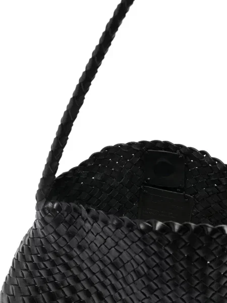 Geantă de plajă Dragon Diffusion din piele negru