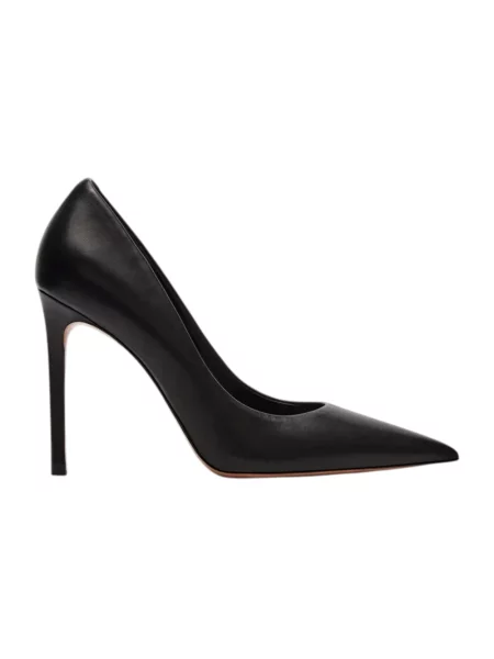 Czółenka Steve Madden skórzana czarna