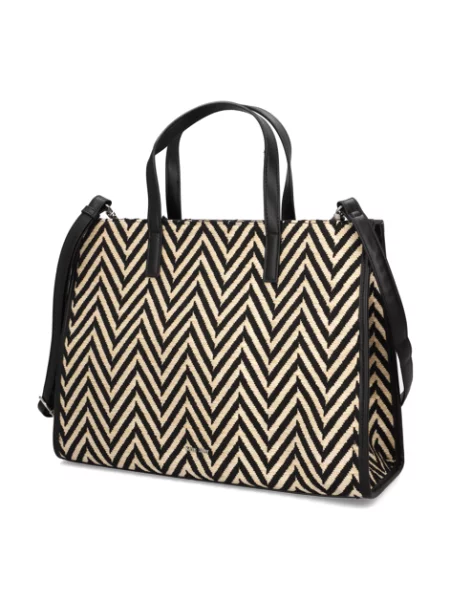 Kate Gray textil kabelka Shopper černá