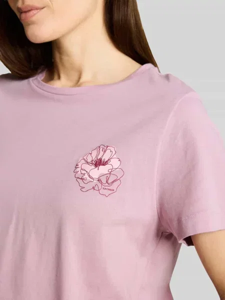 T-shirt o kroju regular fit z czystej bawełny z nadrukiem z motywem Tom Tailor