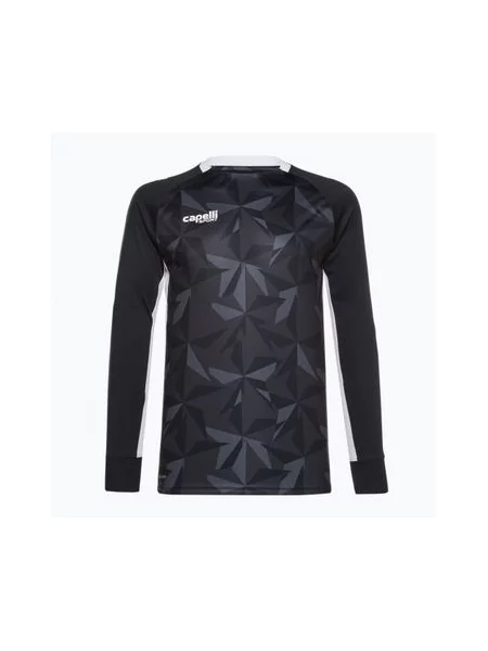 Футбольна футболка Capelli Pitch Star Goalkeeper чорно-біла біла