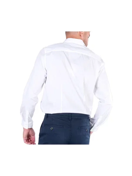 Koszula slim fit Guess ze stretchu biała