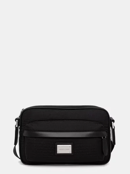 Emporio Armani geantă mică pentru bărbați negru
