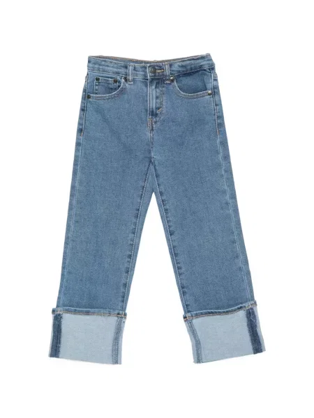 Dětské široké džíny Levi's modré