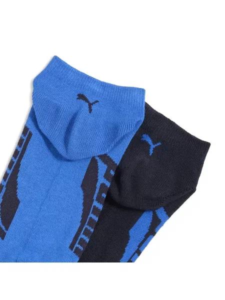 PUMA Skarpetki do sneakersów unisex 2 pary Akcesoria niebieski