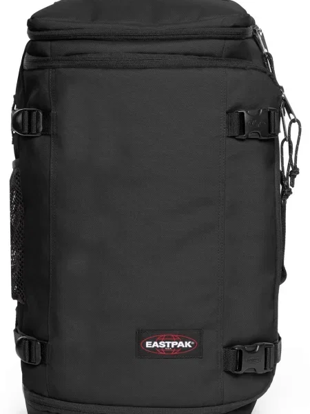 EASTPAK Rucsac sângeriu / negru alb