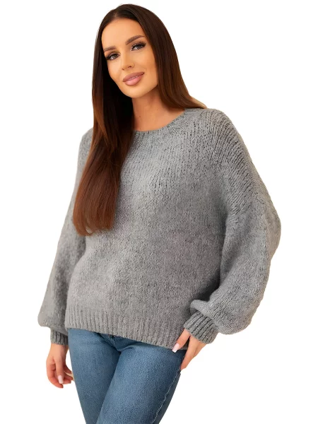 Lumera Sveter Portici' sivá