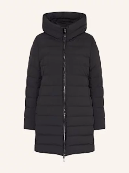 Duno Lekki Płaszcz Puchowy Cellini schwarz czarny