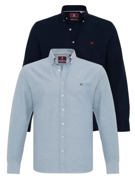 Williot Košile námořnická modř / nebeská modř