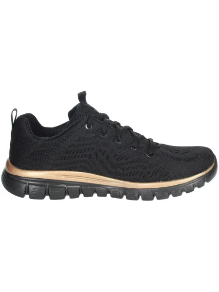 Sneakerși Skechers negru