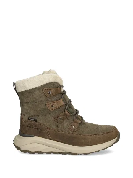 Botine Jack Wolfskin cu șireturi din dantelă maro