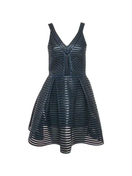 Rochie Maje plasă albastru