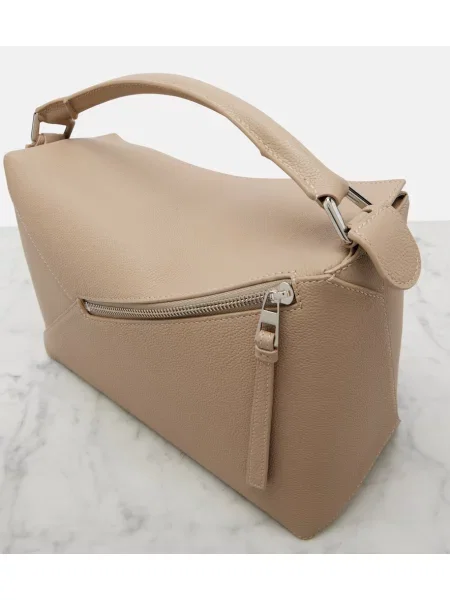 Top Loewe din piele gri