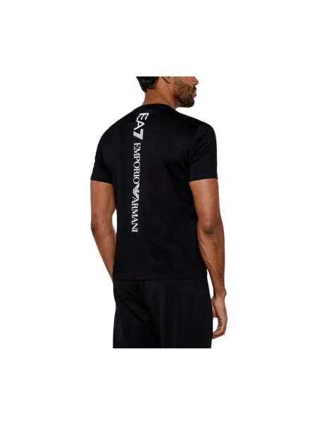 T-shirt Emporio Armani Train Logo Series M Tee Ss Black/ White S czarna