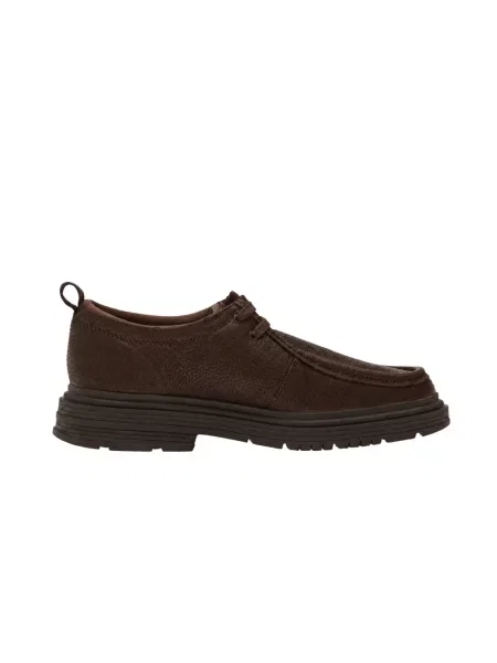 Półbuty Clarks skórzane brązowe