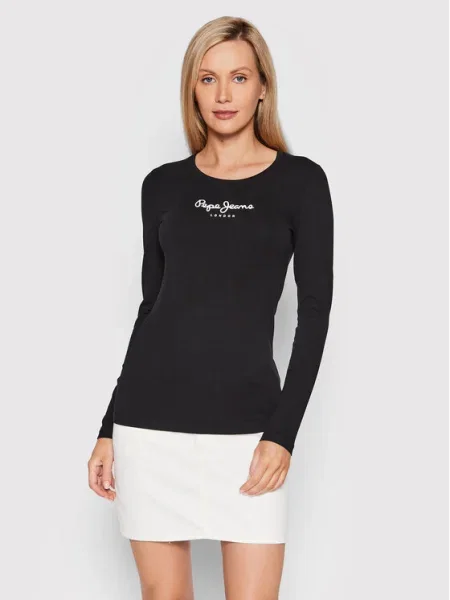 Pepe Jeans Bluză New Virginia negru