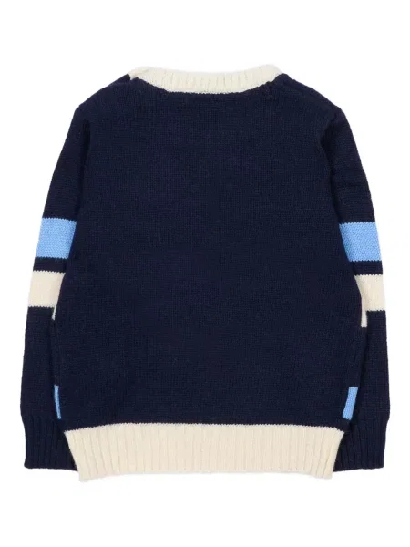 Sweter dziecięcy Trussardi niebieski