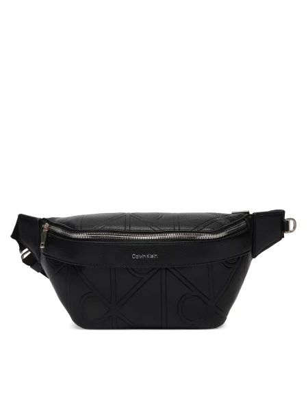 Geantă Calvin Klein din piele negru