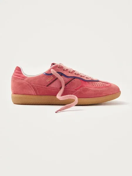 Alohas sneakers din piele intoarsă roz