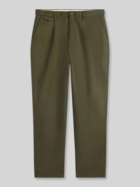 Chinosy o kroju tapered fit z mieszanki bawełny model Harlem' Tommy Hilfiger