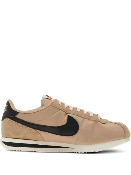 Sneakerși Nike Cortez din piele portocaliu