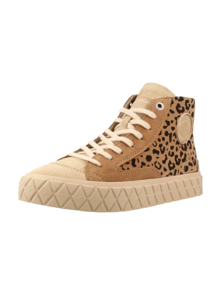 Sneakersy Palladium zamszowe beżowe