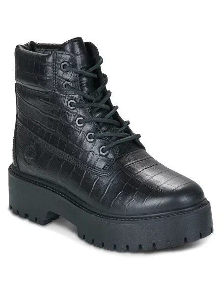 Pantofi Timberland streetstyle cu strasuri negru