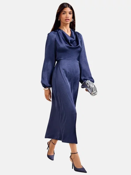 Friends Like These Rochie bleumarin