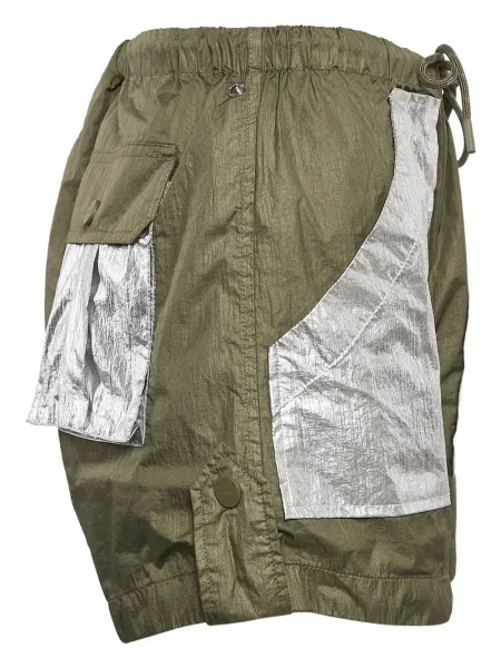 Pantaloni scurți Ganni verde