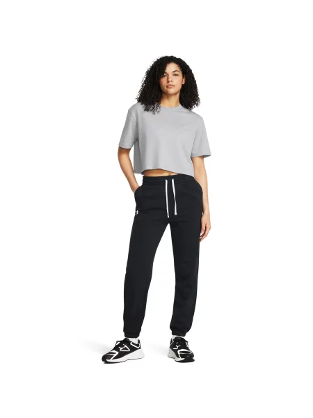 Joggery Under Armour frotte czarne