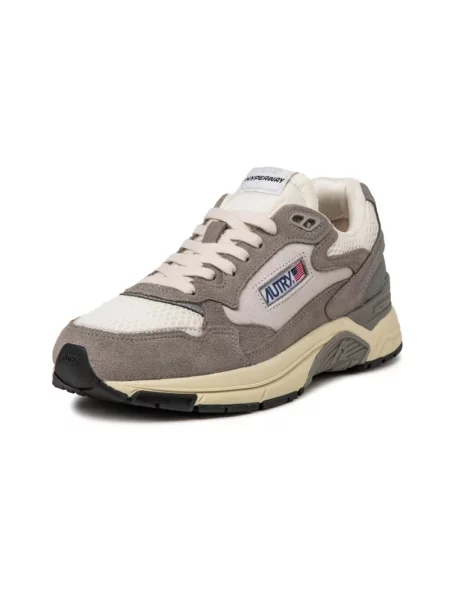 Sneakersy Autry skórzane szare