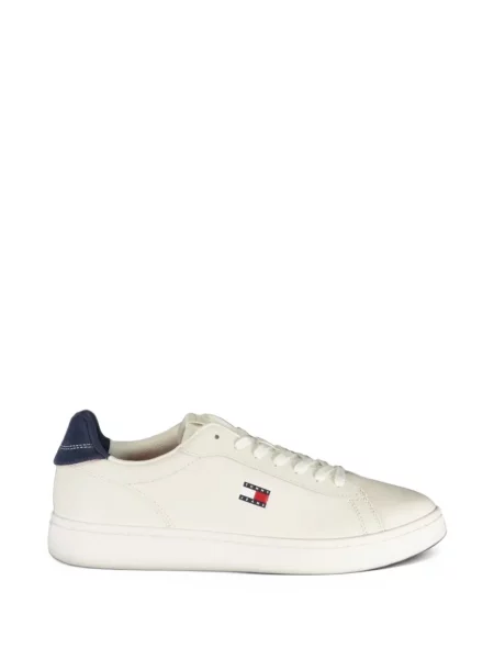 Sneakersy Tommy Hilfiger z logo białe