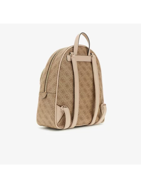 Batoh GUESS Manhattan II Large Backpack Latte Logo Universal béžový