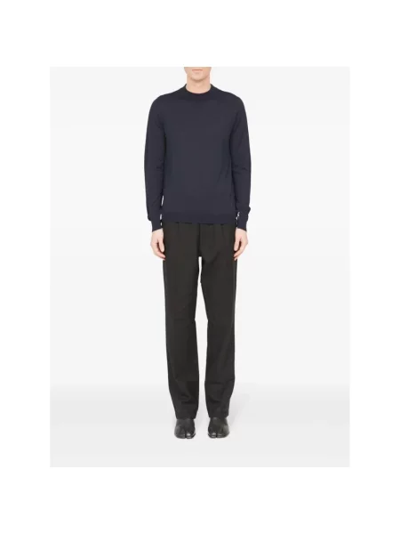 Sweter Maison Margiela wełniany niebieski