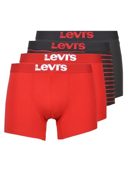 LEVI'S Boksarice rdeča / črna bela