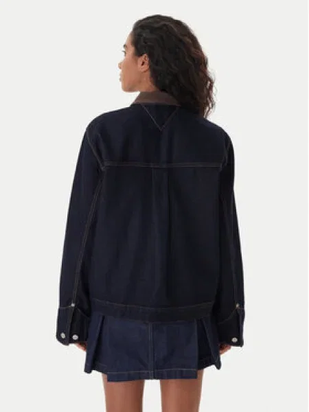 Tommy Jeans Farmer kabát Chore sötétkék