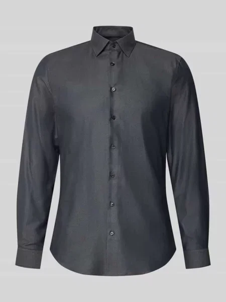 Koszula biznesowa o kroju slim fit z czystej bawełny Jake*s