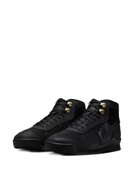 Șlapi Nike cu șireturi din dantelă cu imagine maro
