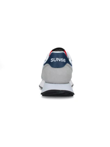 Pantofi Sun68 alb