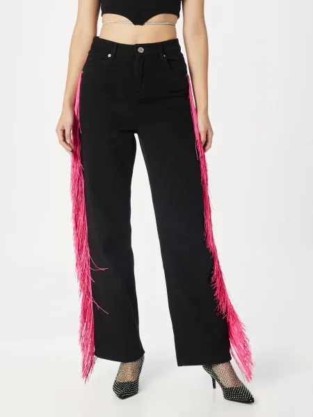 Nasty Gal Farmer rózsaszín fekete