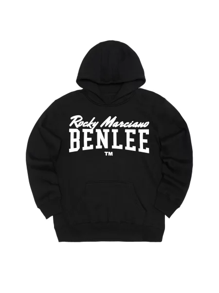 Hoodie Benlee s kapuco črna