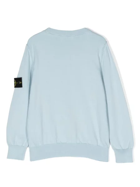 Sweter dziecięcy Stone Island niebieski